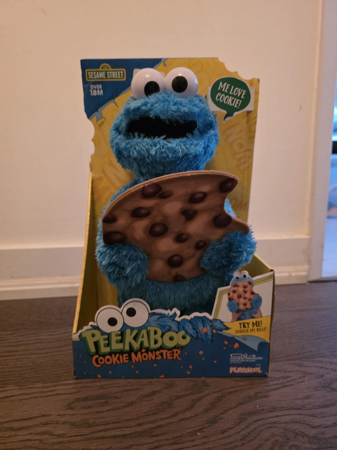 Playskool Peekaboo Cookie Monster Plush Toy