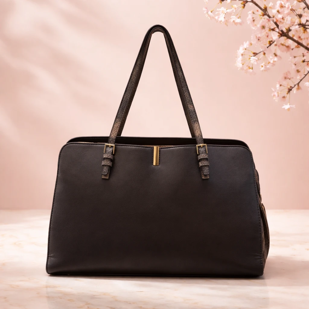 Tutis NY Snakeskin Tech Tote Bag