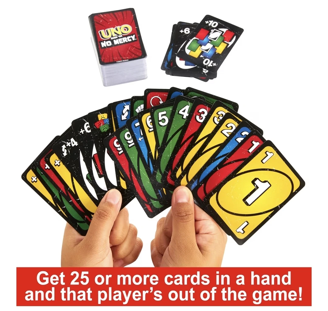 UNO Show 'em No Mercy Card Game in Storage Tin - photo 5