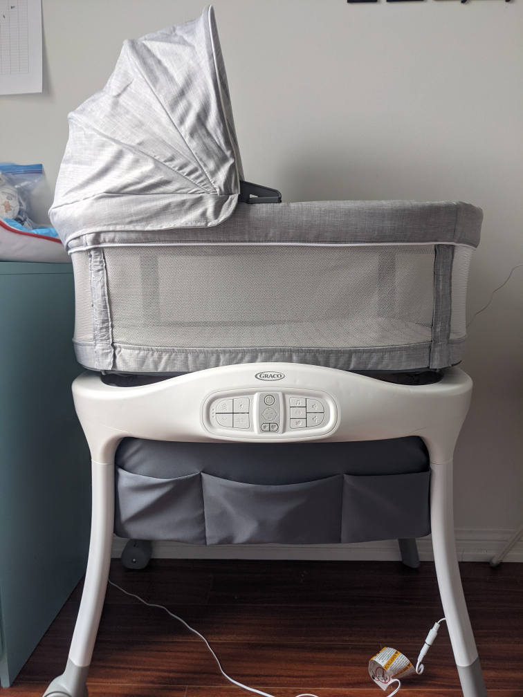 Graco Sense2Snooze Bassinet with Cry Detection