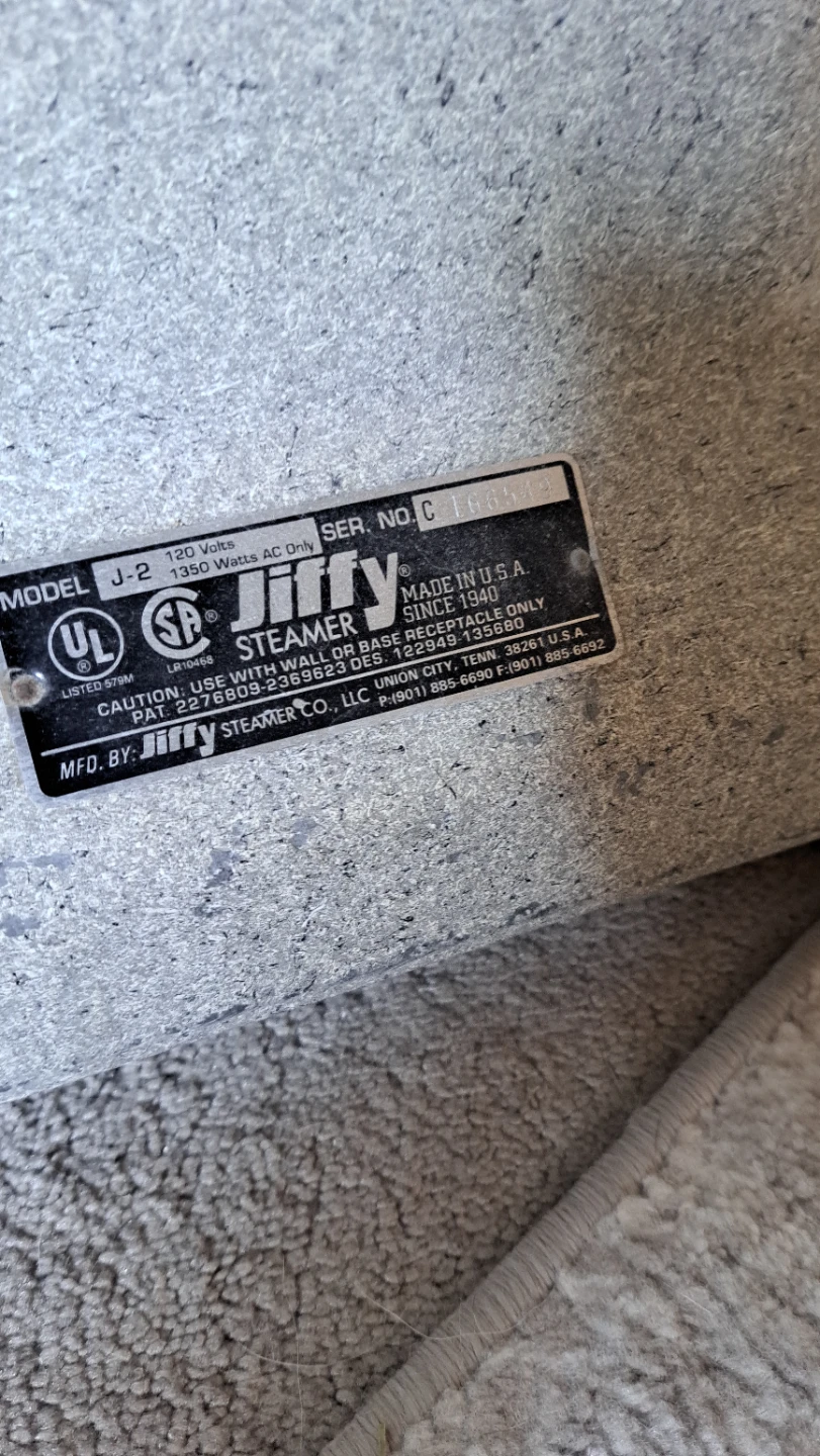 Jiffy Steamer Model J2 Garment Steamer - photo 3