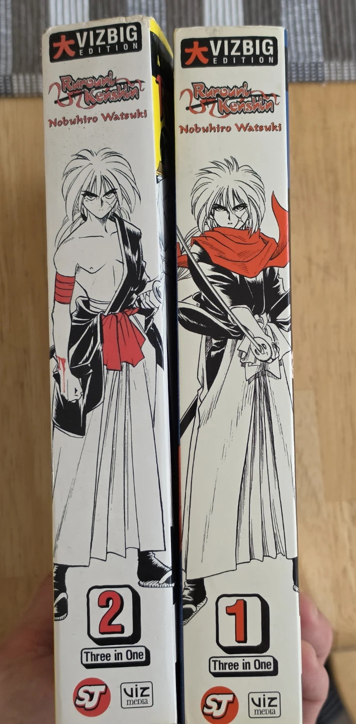 Rurouni Kenshin Vizbig Edition Manga Volumes 1 & 2 - photo 2
