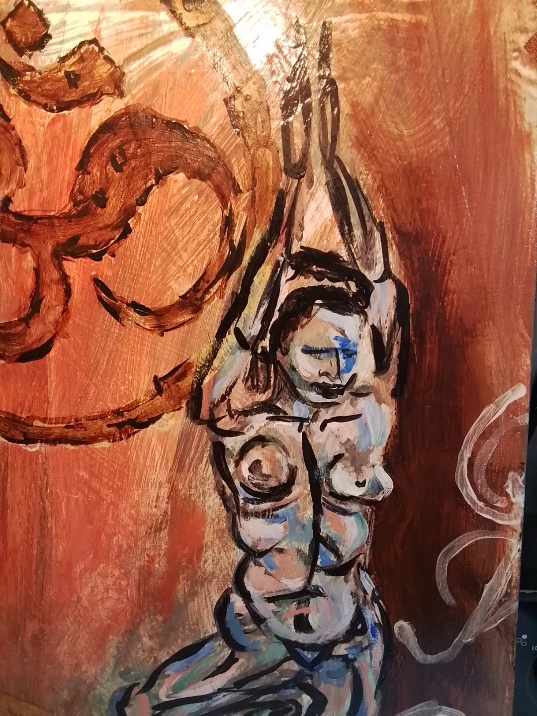 J. Lynch "Yoga Om" Painting - photo 5