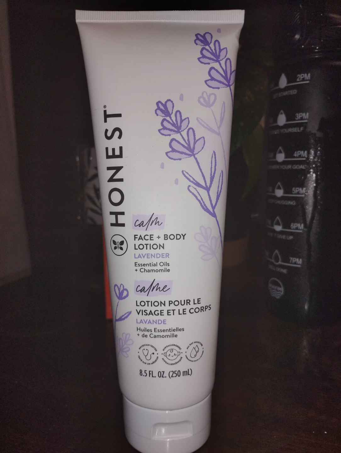Honest Calm Face + Body Lotion Lavender 8.5 oz