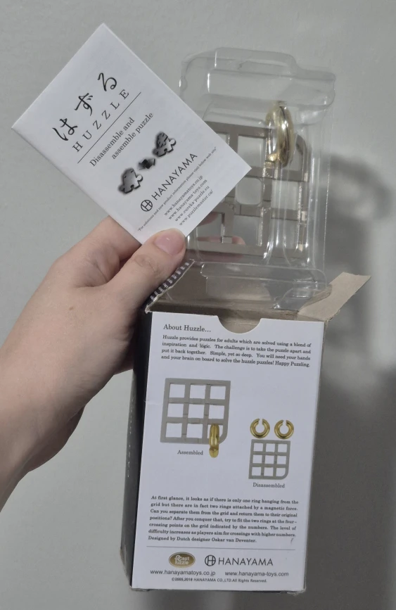 Hanayama Cast Metal Puzzle Duet - photo 5