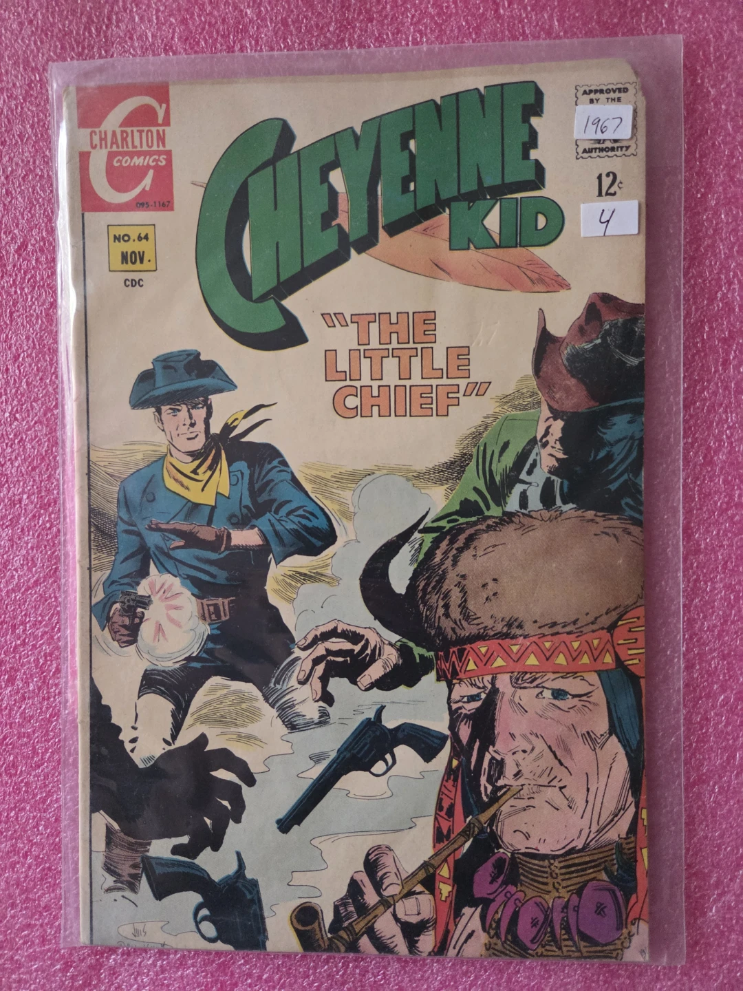 Charlton Comics Cheyenne Kid #64