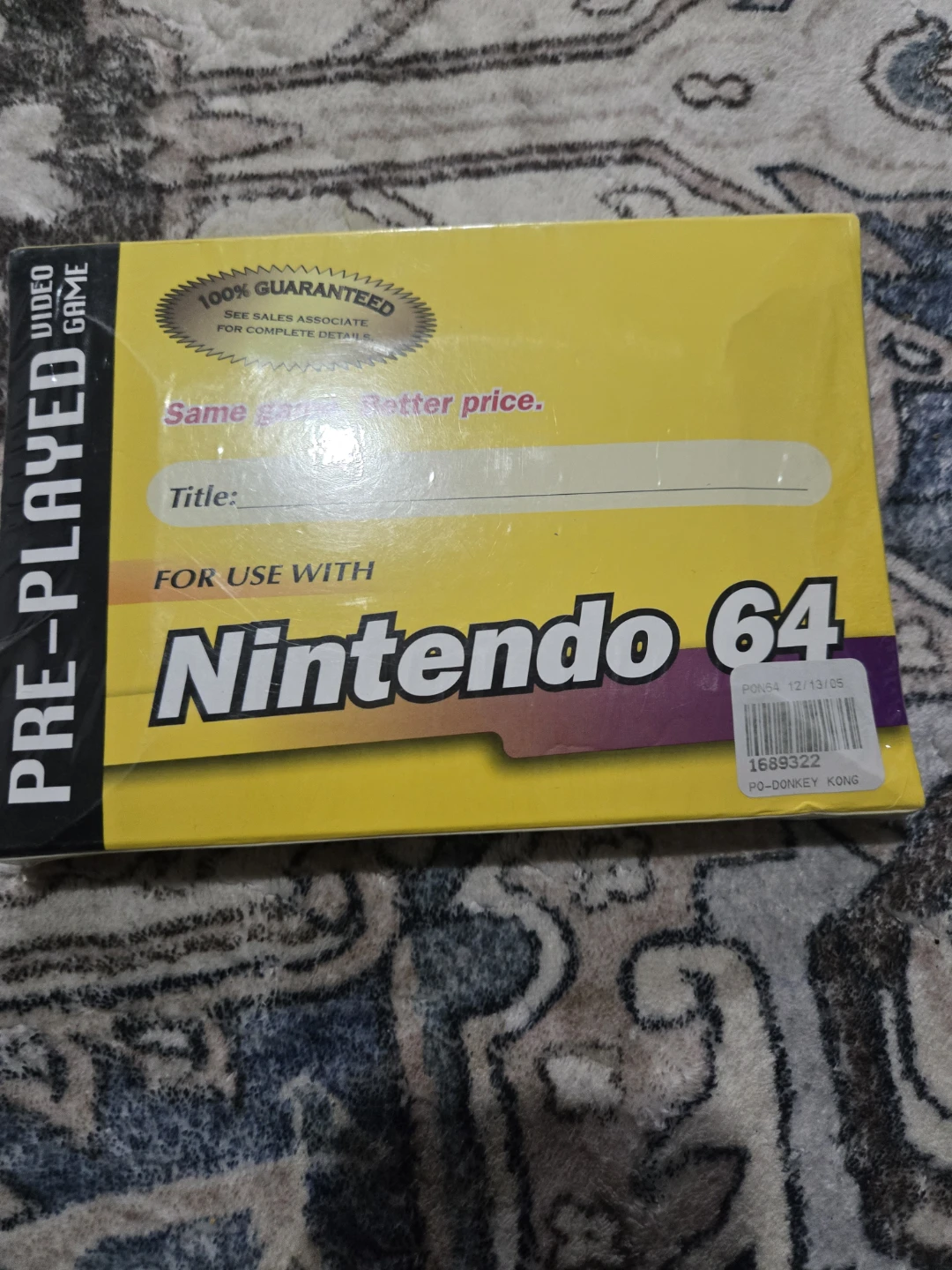 Donkey Kong 64 Video Game for Nintendo 64 - photo 4