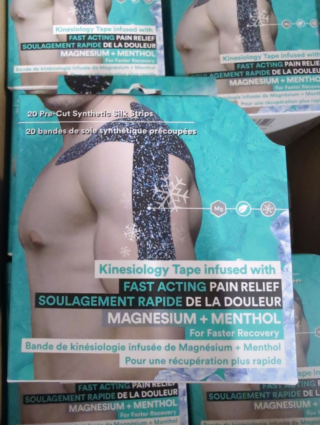 Heali Pro Kinesiology Tape with Magnesium & Menthol