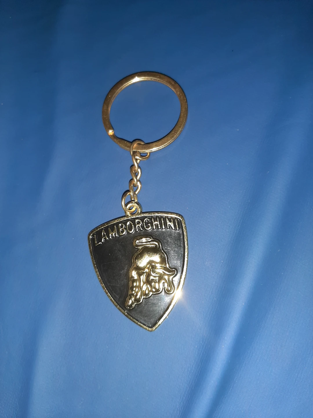Lamborghini Shield Logo Keychain