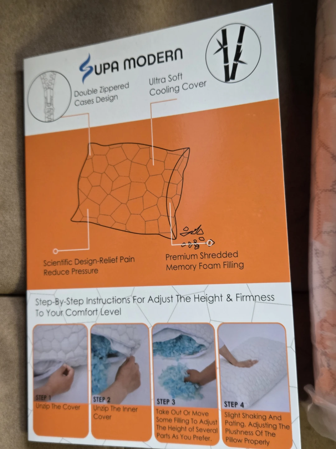 SUPA MODERN Ultra Soft Cooling Pillow - photo 2