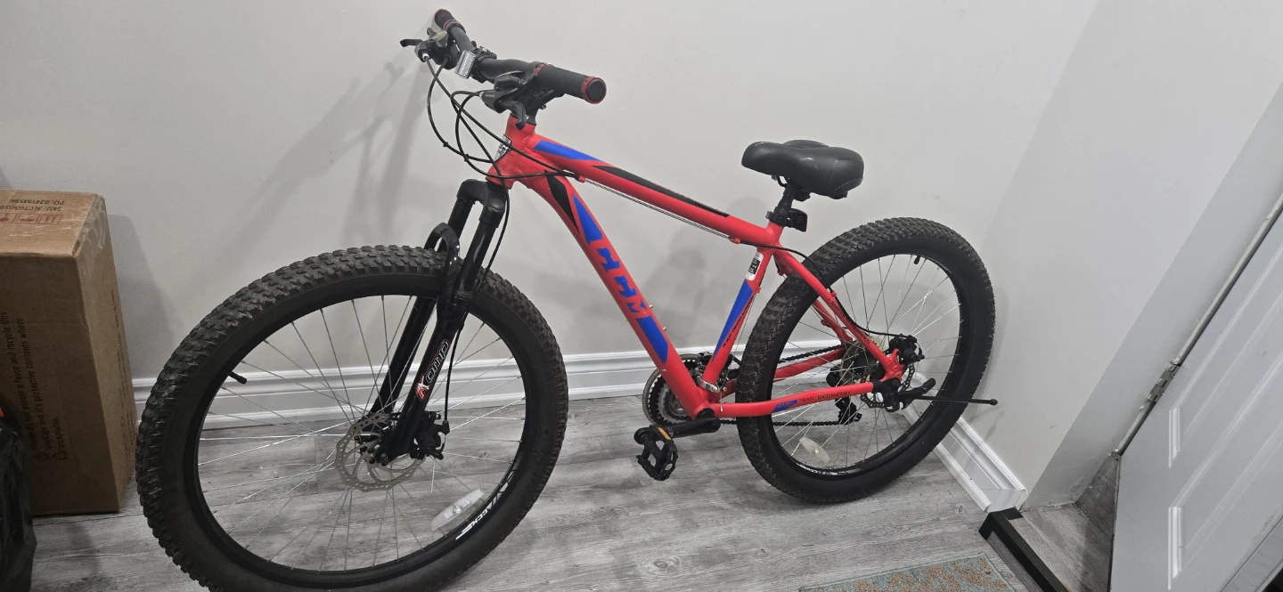 Red CCM Trail Bike 17" Frame