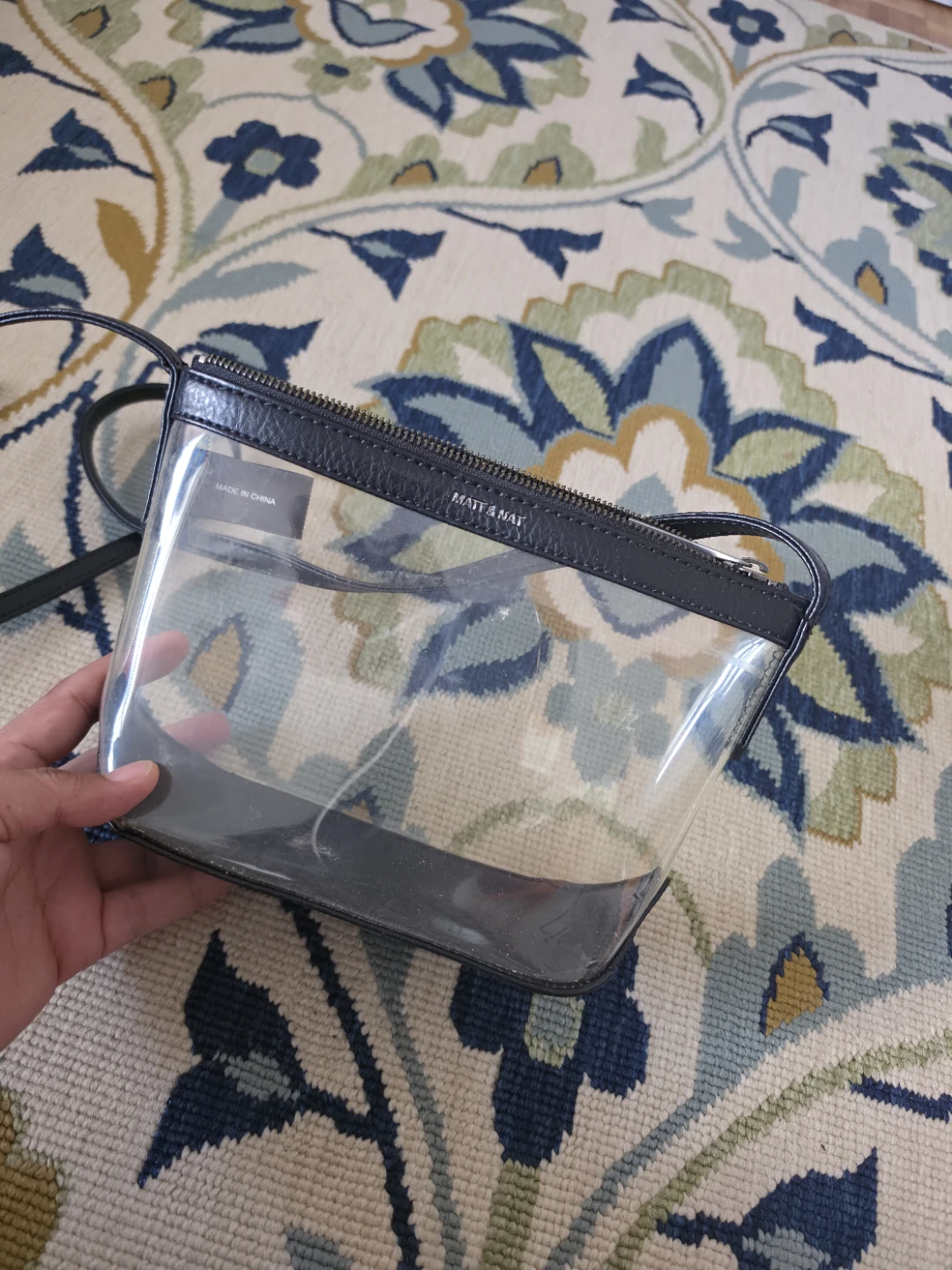 Matt & Nat Clear Crossbody Bag