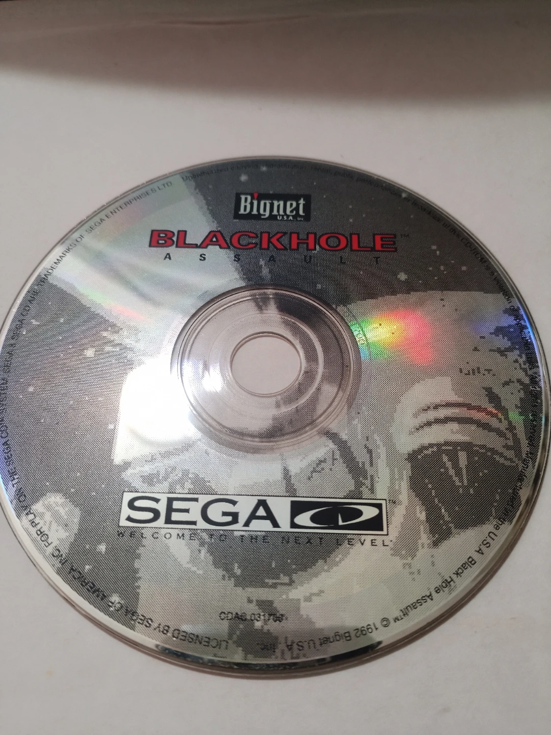 Blackhole Assault CD for Sega CD