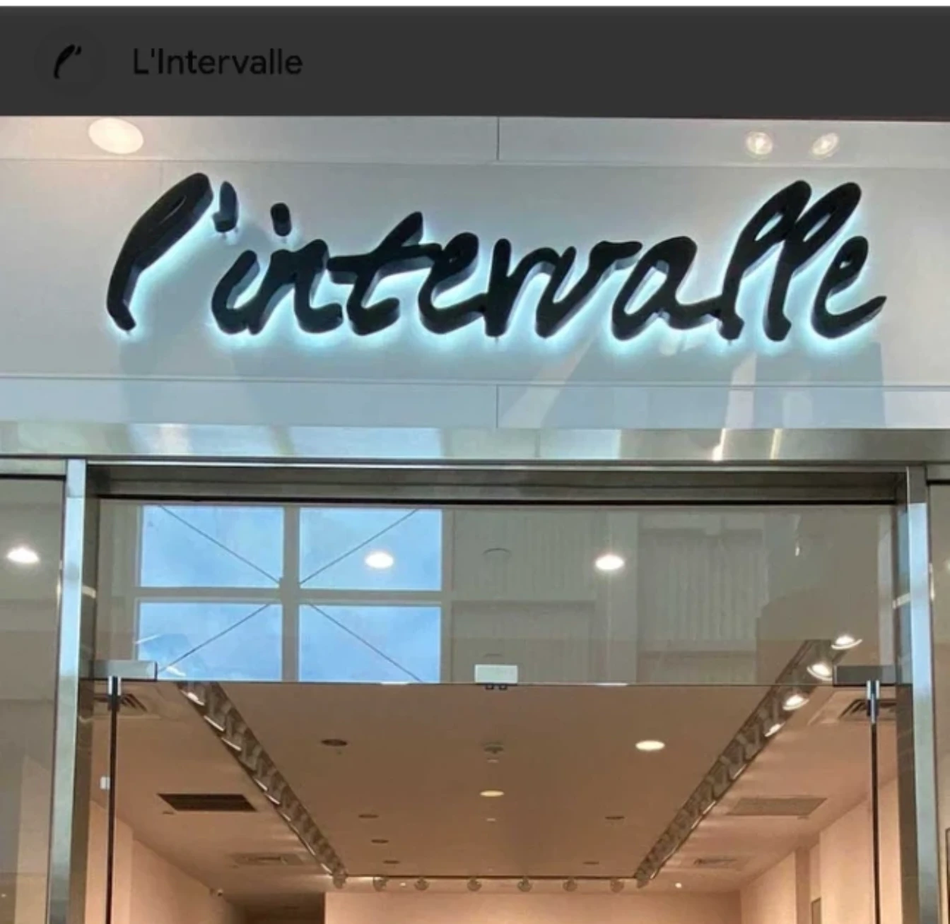 l' intervalle 167 $ gift card