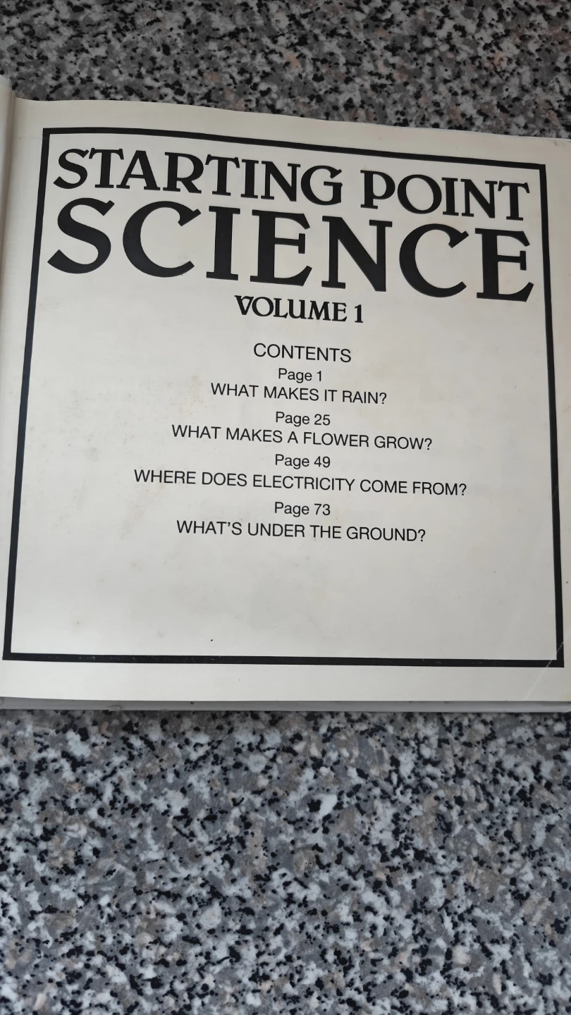 Usborne Starting Point Science Volume 1 Book - photo 2