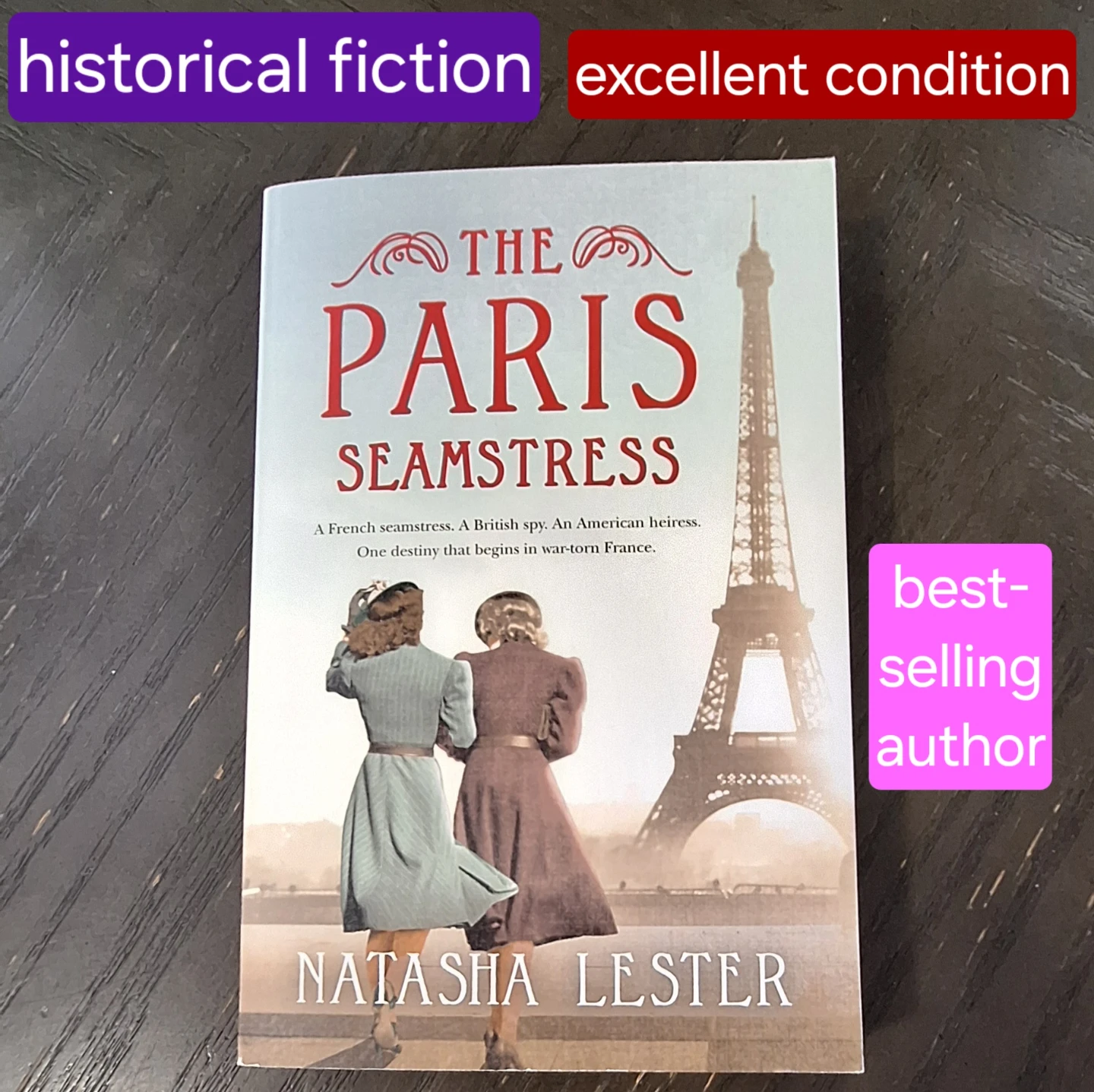 The Paris Seamstress - historical fiction
