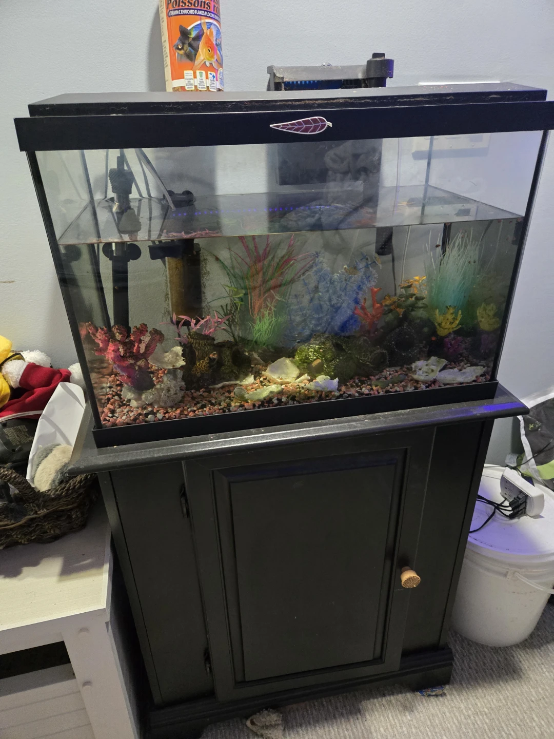 20 gallon Aquarium with Stand
