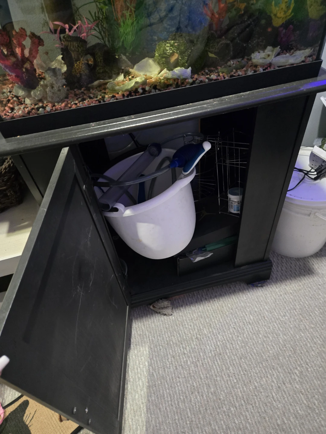 20 gallon Aquarium with Stand - photo 2