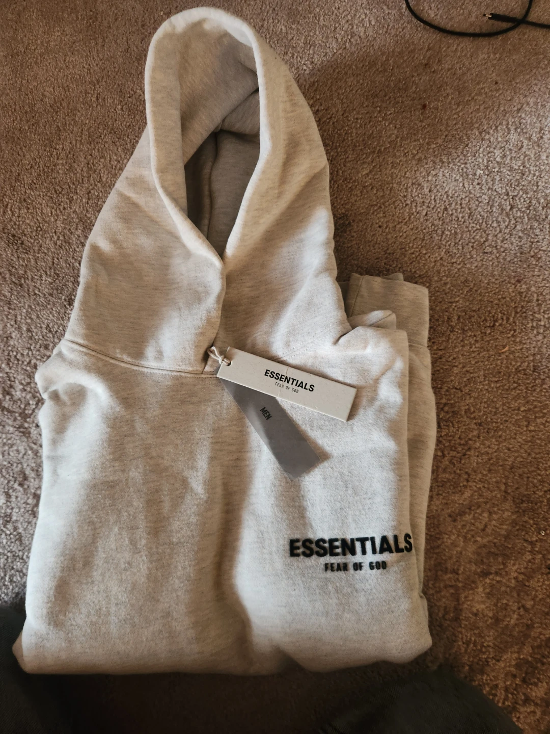FEAR OF GOD ESSENTIALS Hoodie Light grey - photo 2