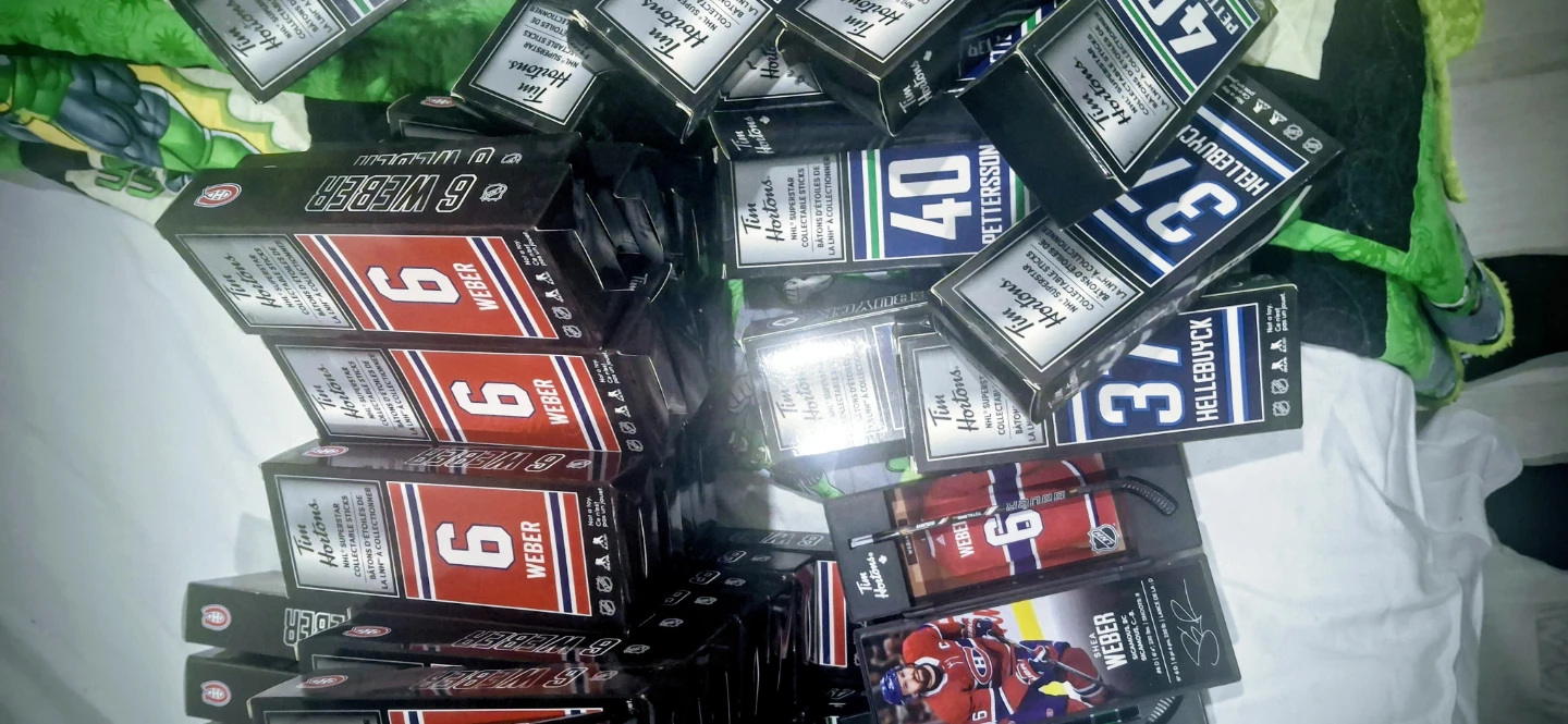 Tim Hortons NHL Hockey Collectible Cards - Assorted Players