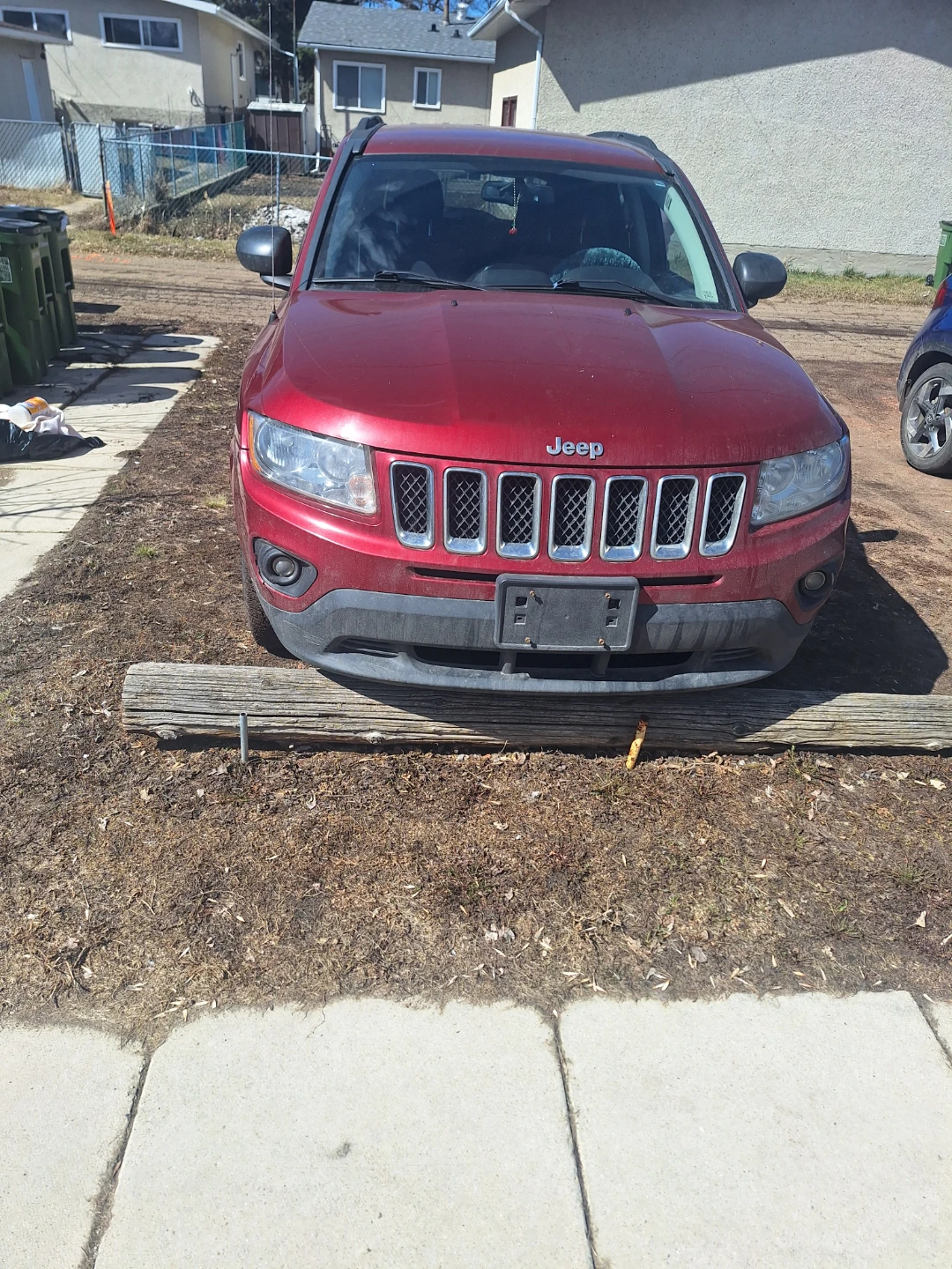 Red Jeep Compass