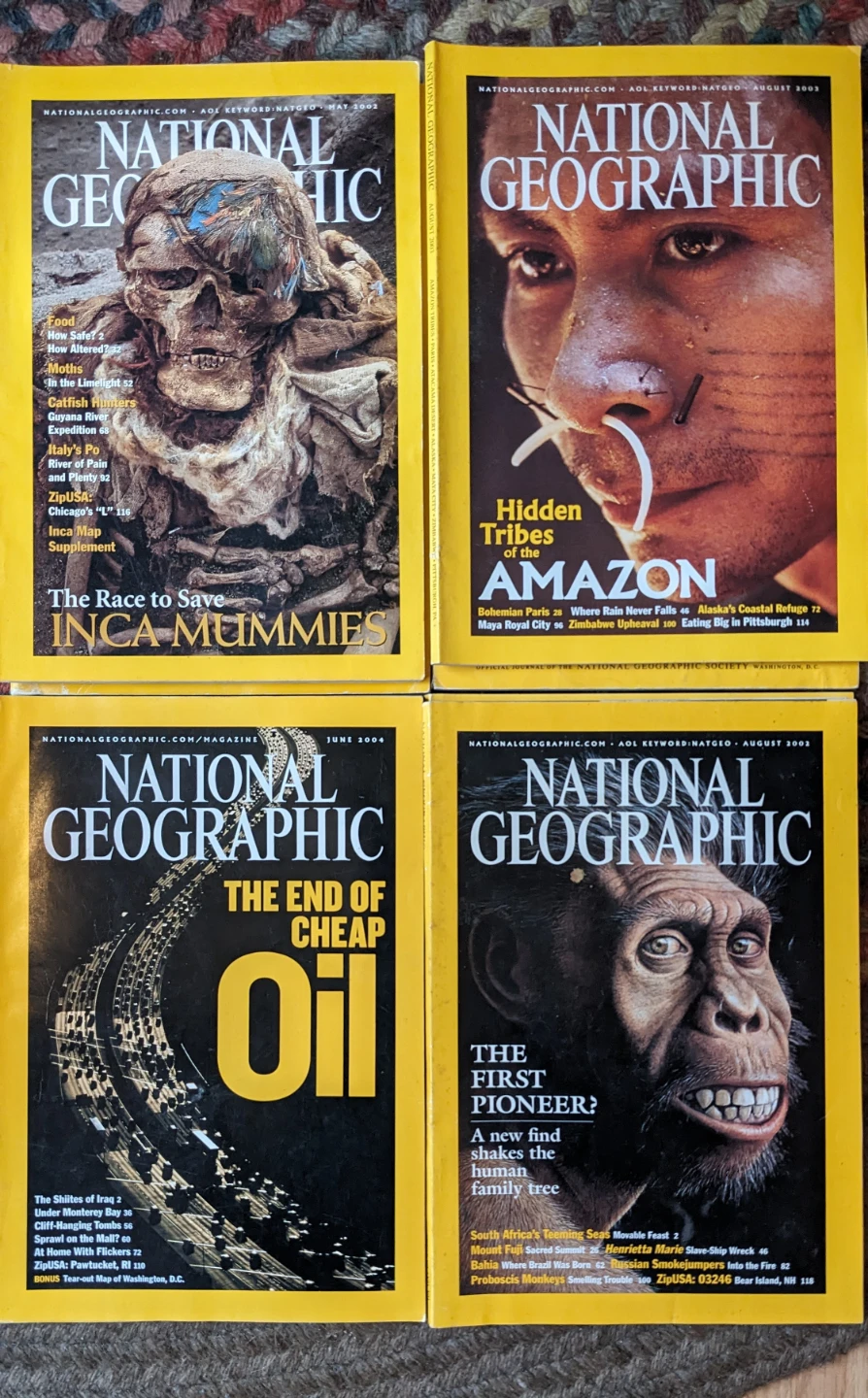 National Geographic Magazine Collection (14 Issues) - photo 3