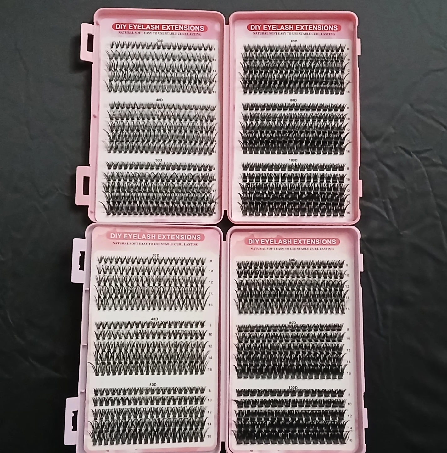 DIY Eyelash Extensions Tray Set