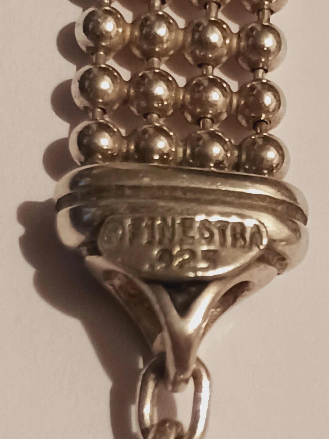 Finestra Designer Signed Sterling Silver 925 Gemstone Bracelet - photo 5