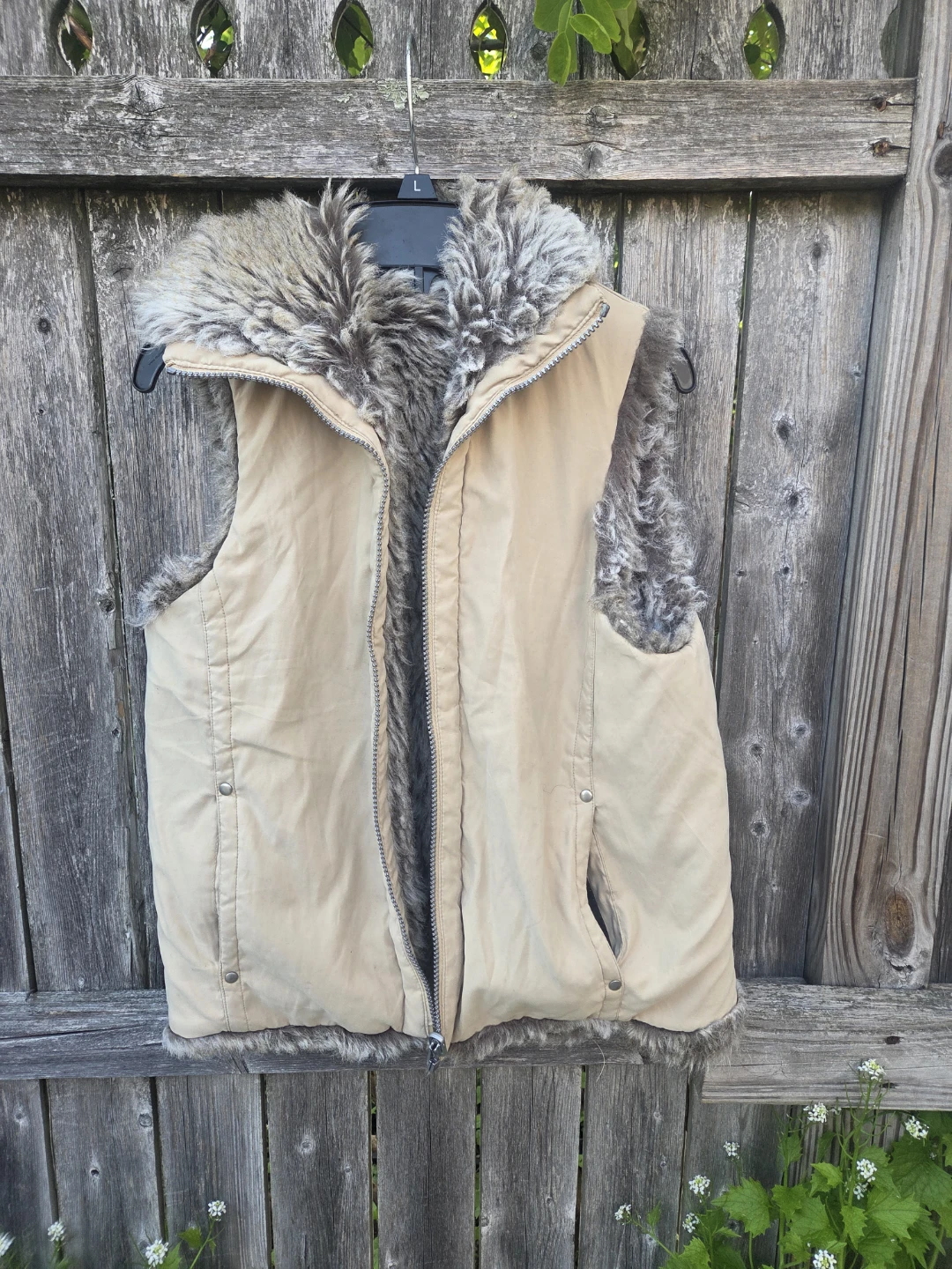 Faux Fur Lined Vest