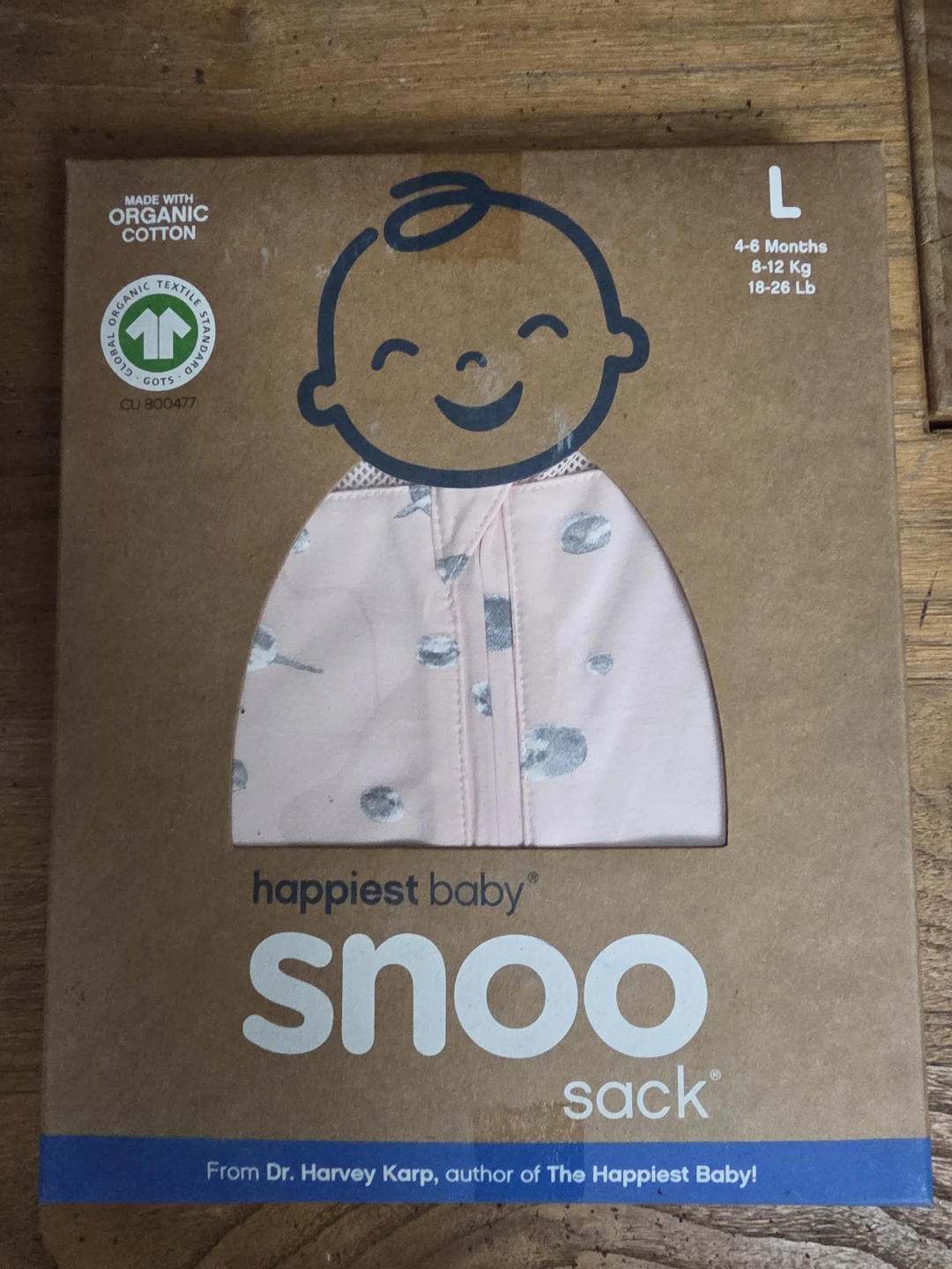 Happiest Baby Snoo Sack - Large - Pink