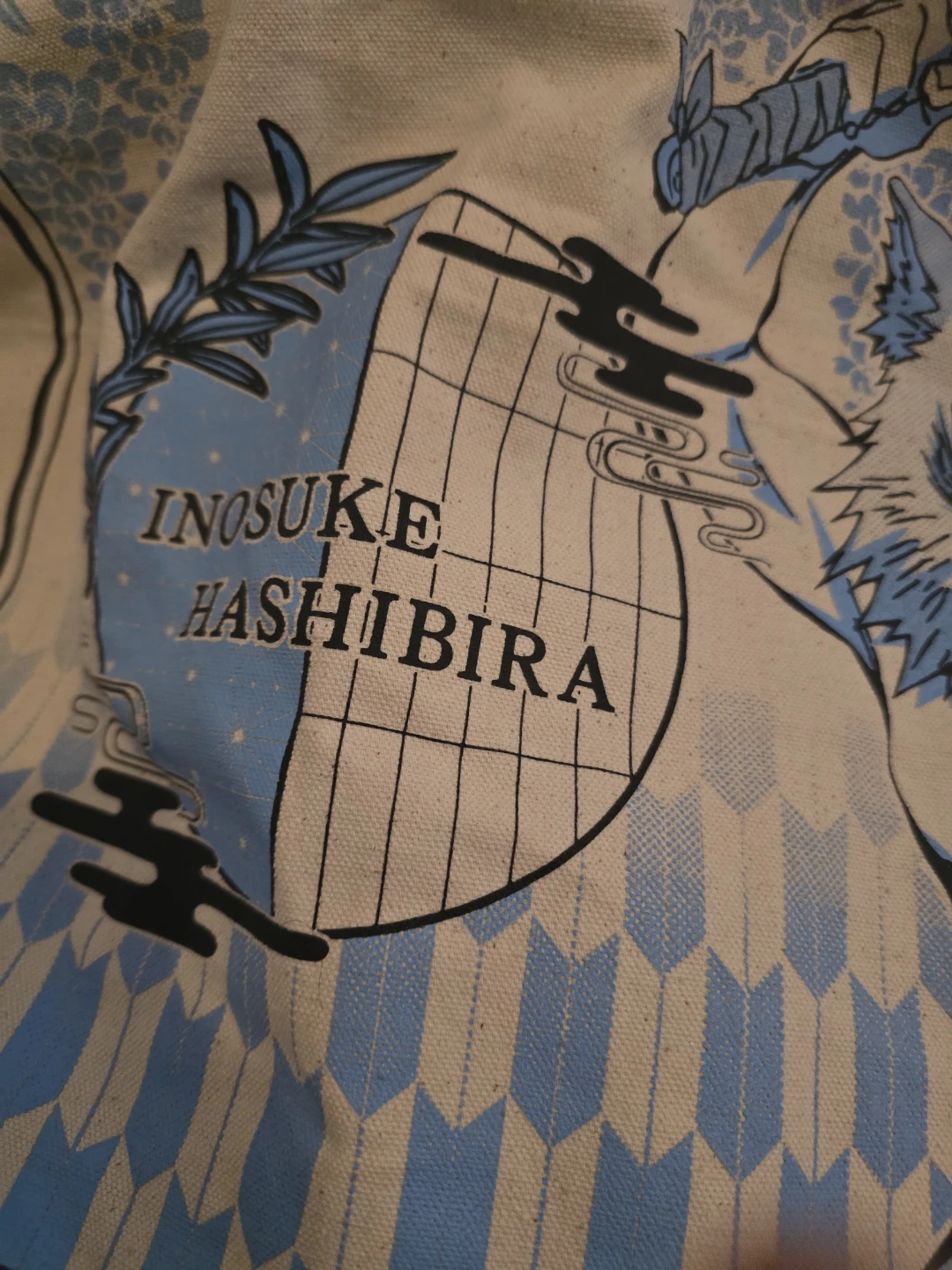 Inosuke Hashibira Japan  Tote Bag Zipped Canvas - photo 4