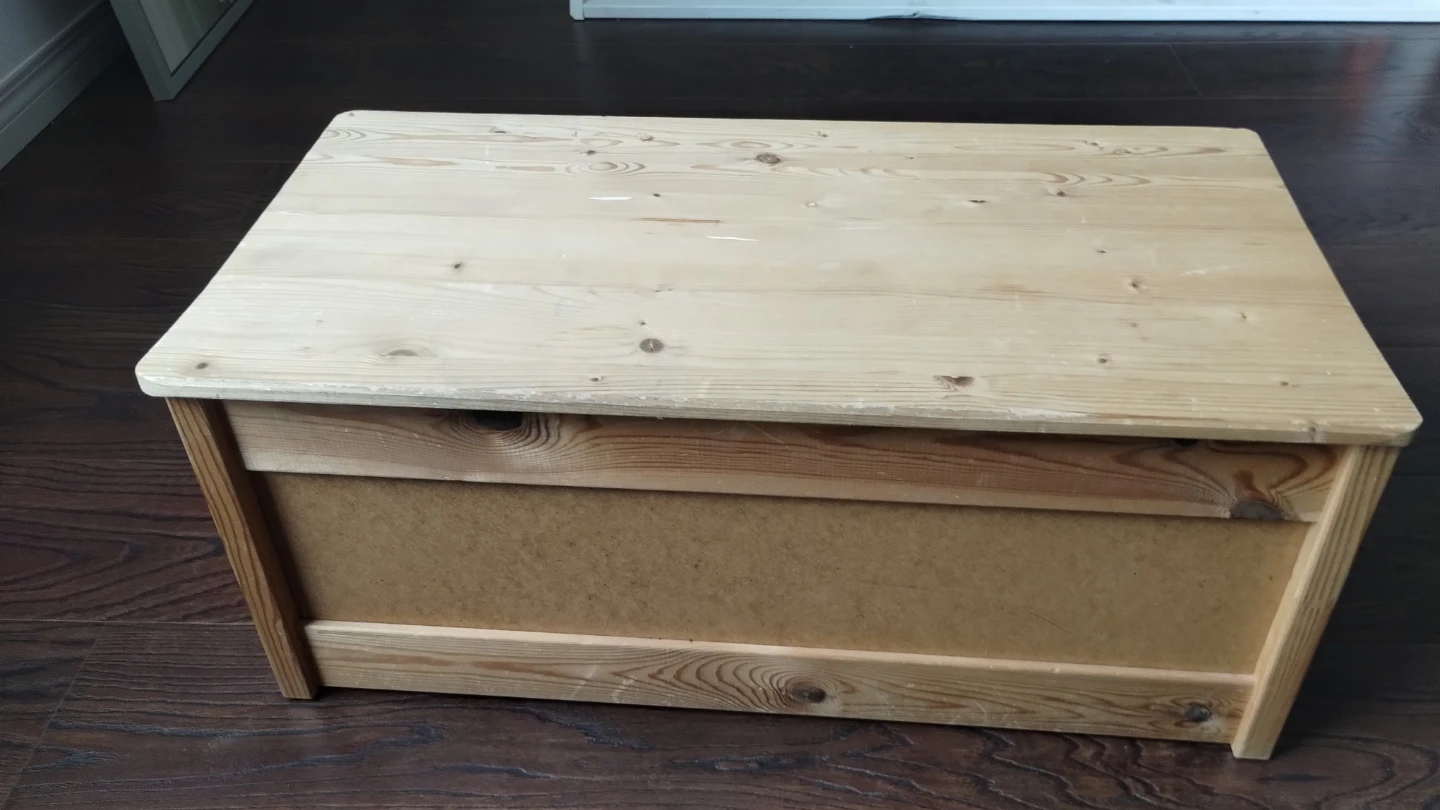 Wooden storage/toy box - photo 3