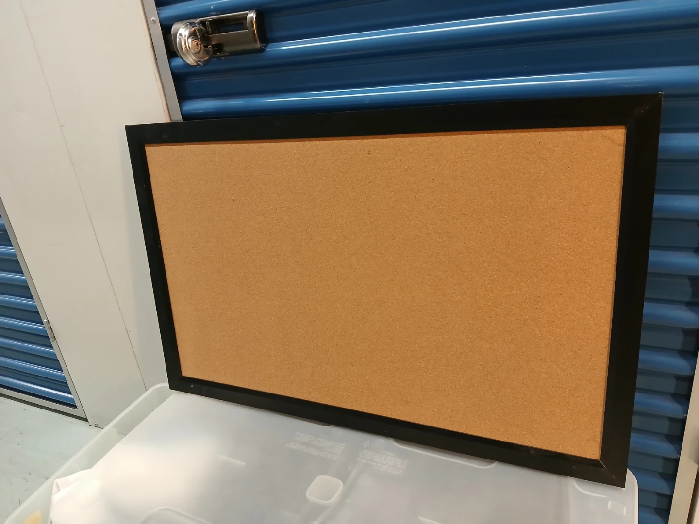 Cork Bulletin Board with Black Frame - photo 5