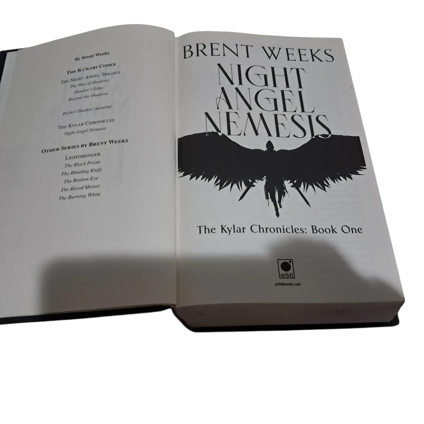 Night Angel Nemesis by Brent Weeks - photo 2