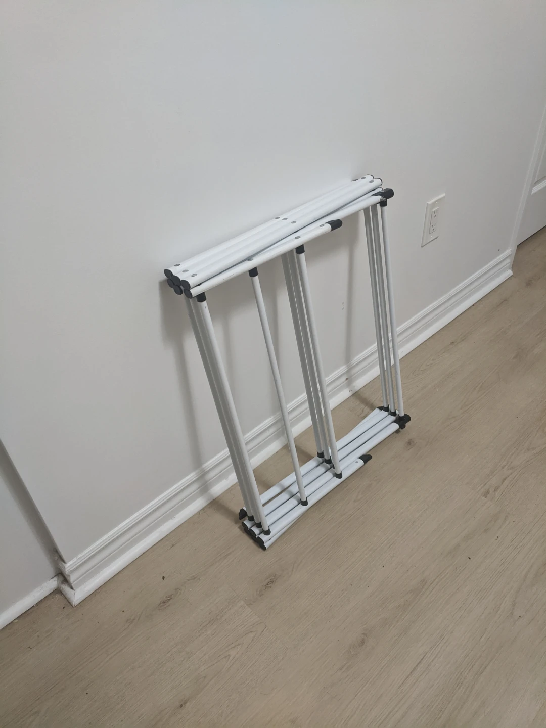 White Foldable Drying Rack - photo 4