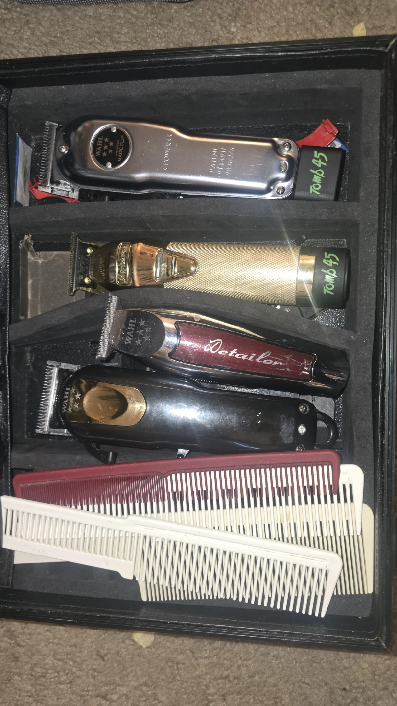 Wahl Magic Clip Cordless Clippers & BabylissPRO Gold FX Clippers
