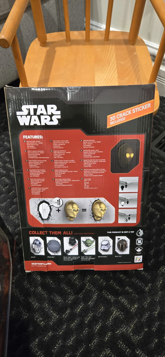 Star Wars 3D Deco Light set of 4 - photo 5