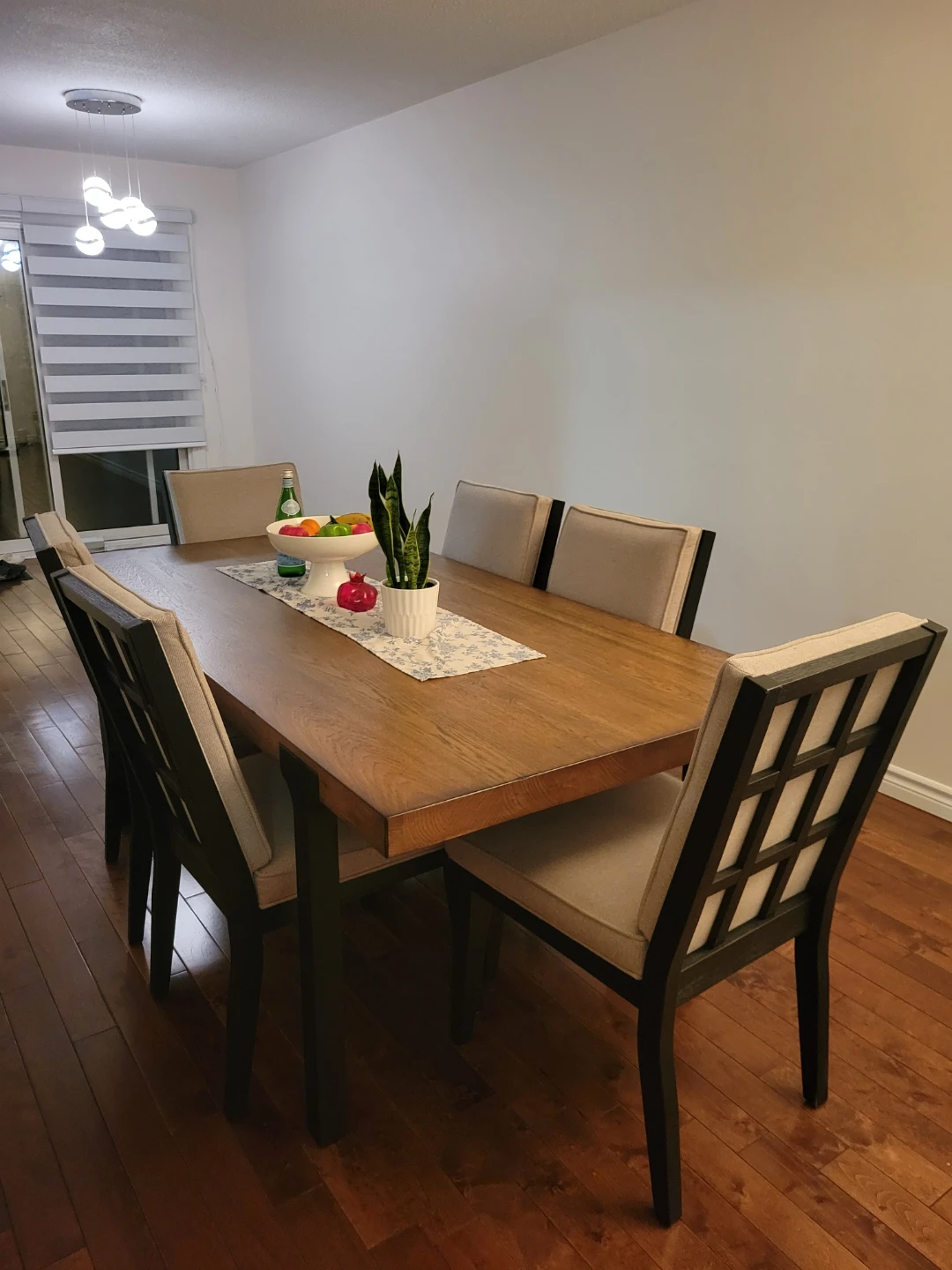 Leons Freye 7-Piece Dining Set - Black/Grey - photo 2