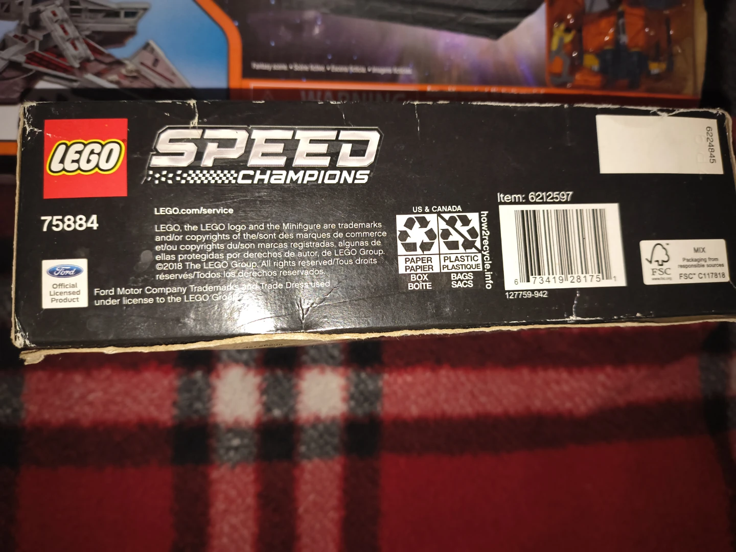 LEGO Speed Champions 1968 Ford Mustang Fastback Set 75884 - photo 4