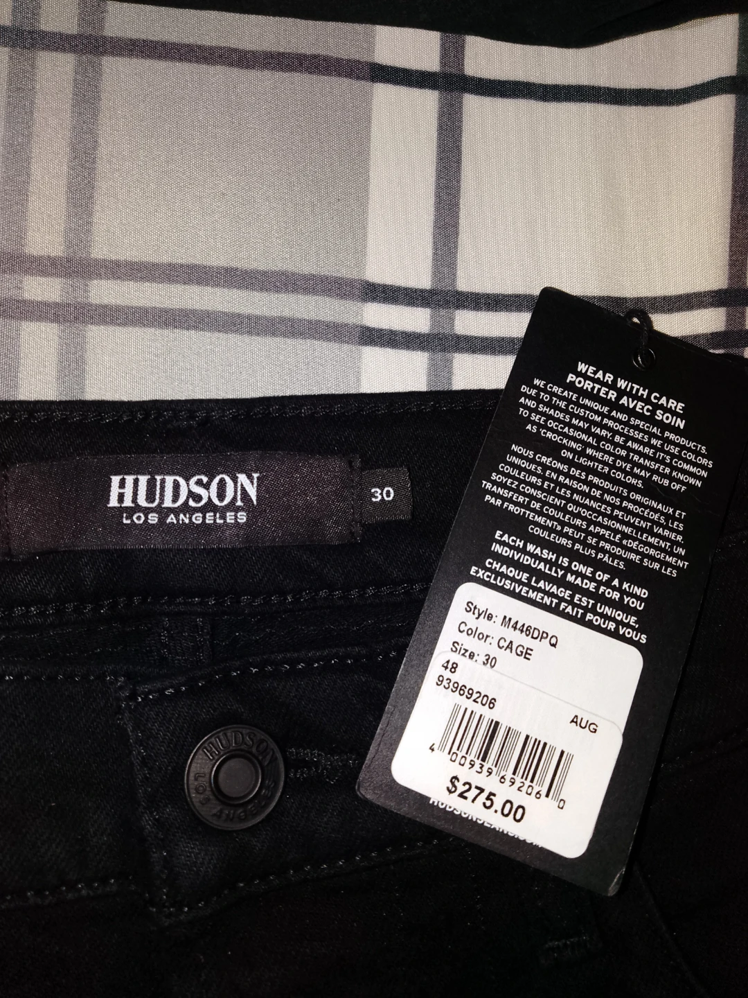 Hudson Los Angeles Blinder V2 Skinny Biker Jeans - photo 2