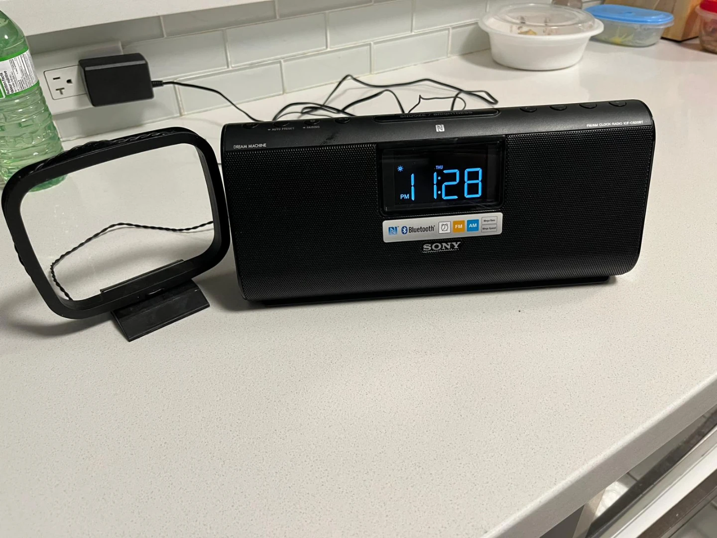Sony FM/AM Clock Radio Bluetooth Dream Machine - photo 3
