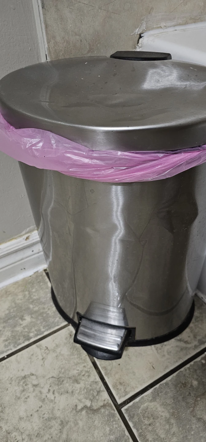 Stainless Steel Step Trash Can