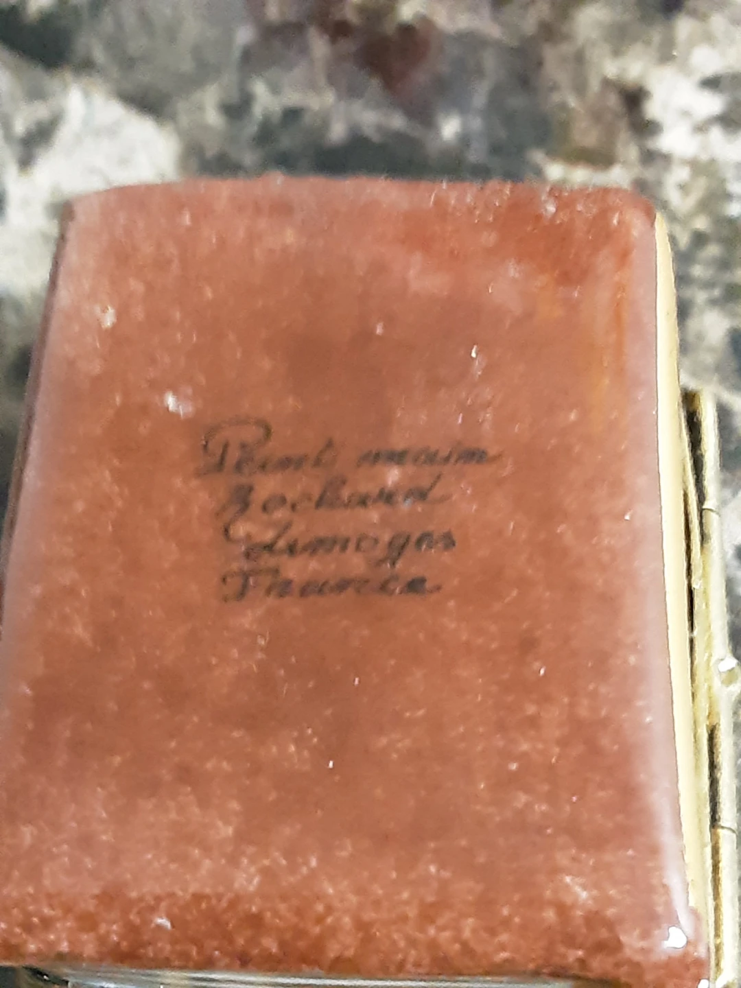 Limoges Pill Box "Recettes de Cuisine" - photo 3