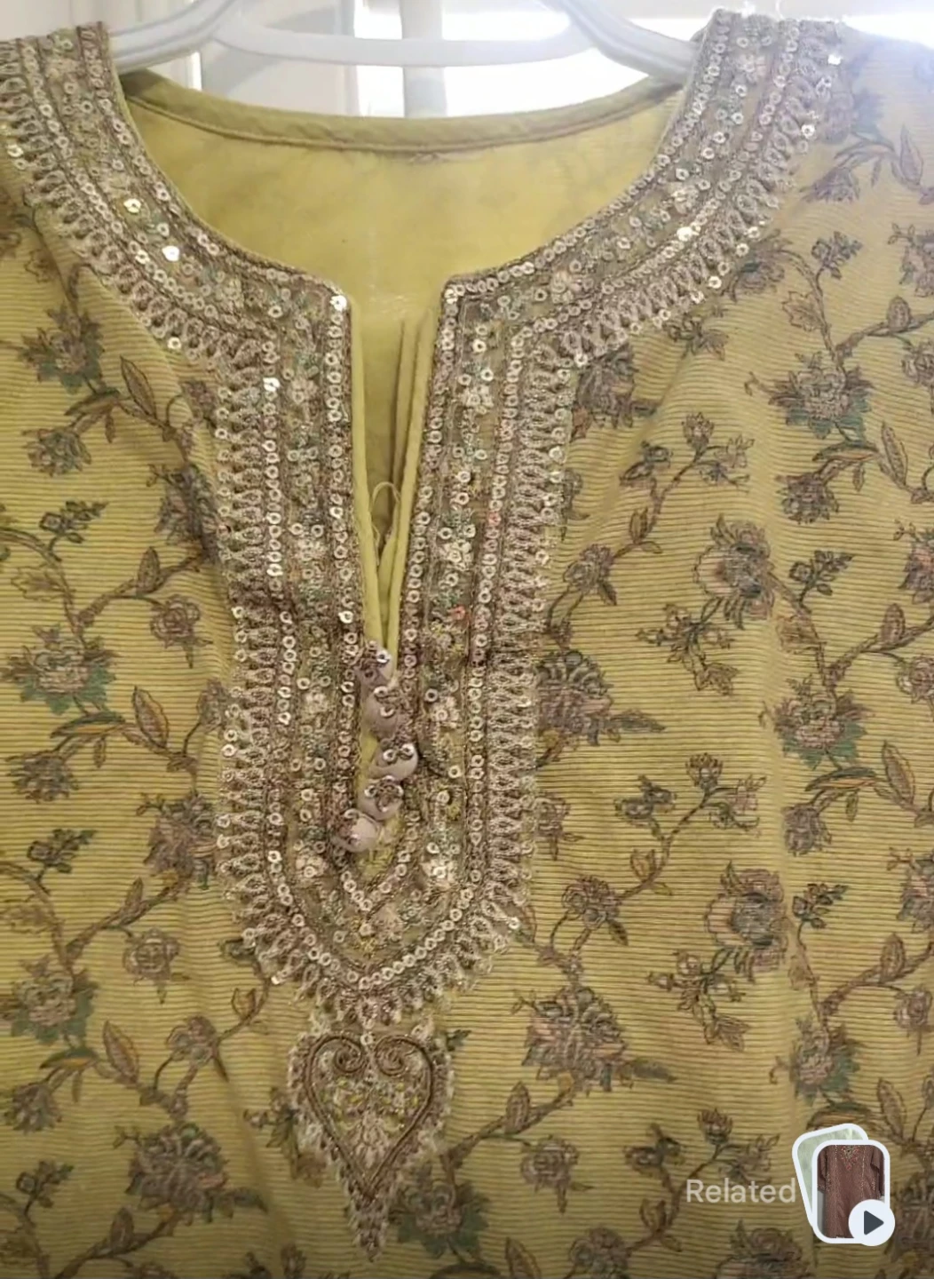 Girls' Kurta and Pants Set - photo 3