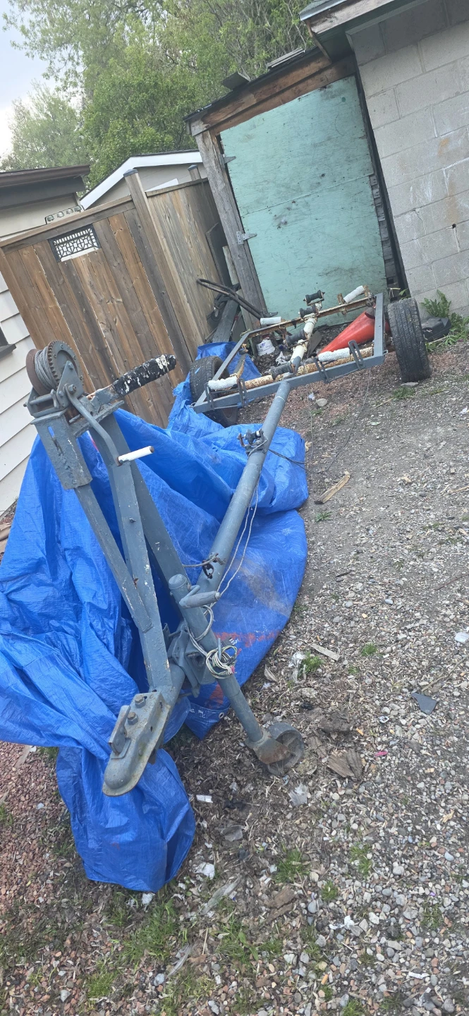 Selling 16 ft Boat Trailer Frame with Winch