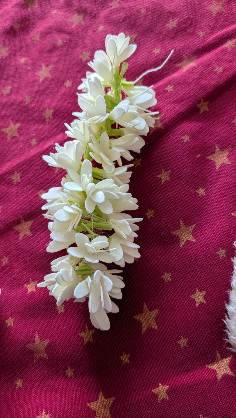 Artificial Jasmine Flower Garland - photo 2