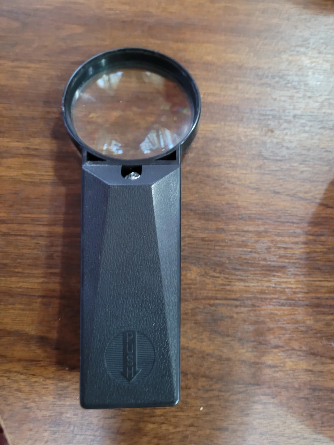 Black Folding Magnifying Glass - photo 2