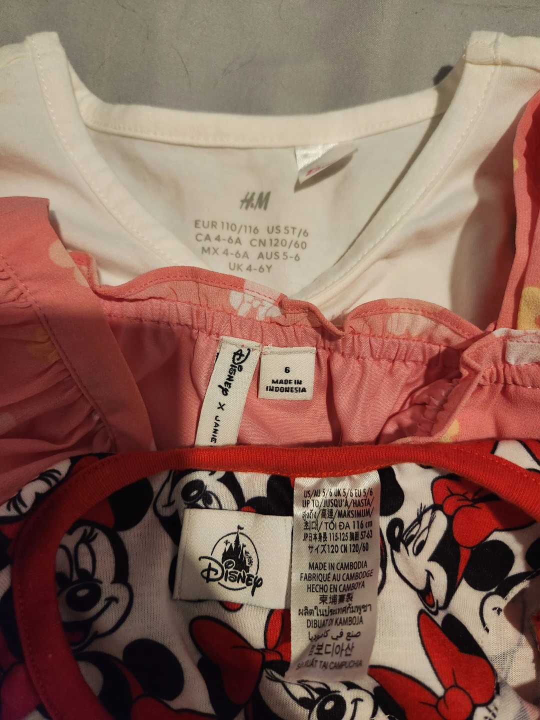 Bundle of 6Y Girls' Dress- Barbie, zara, Minnie Mouse - photo 2