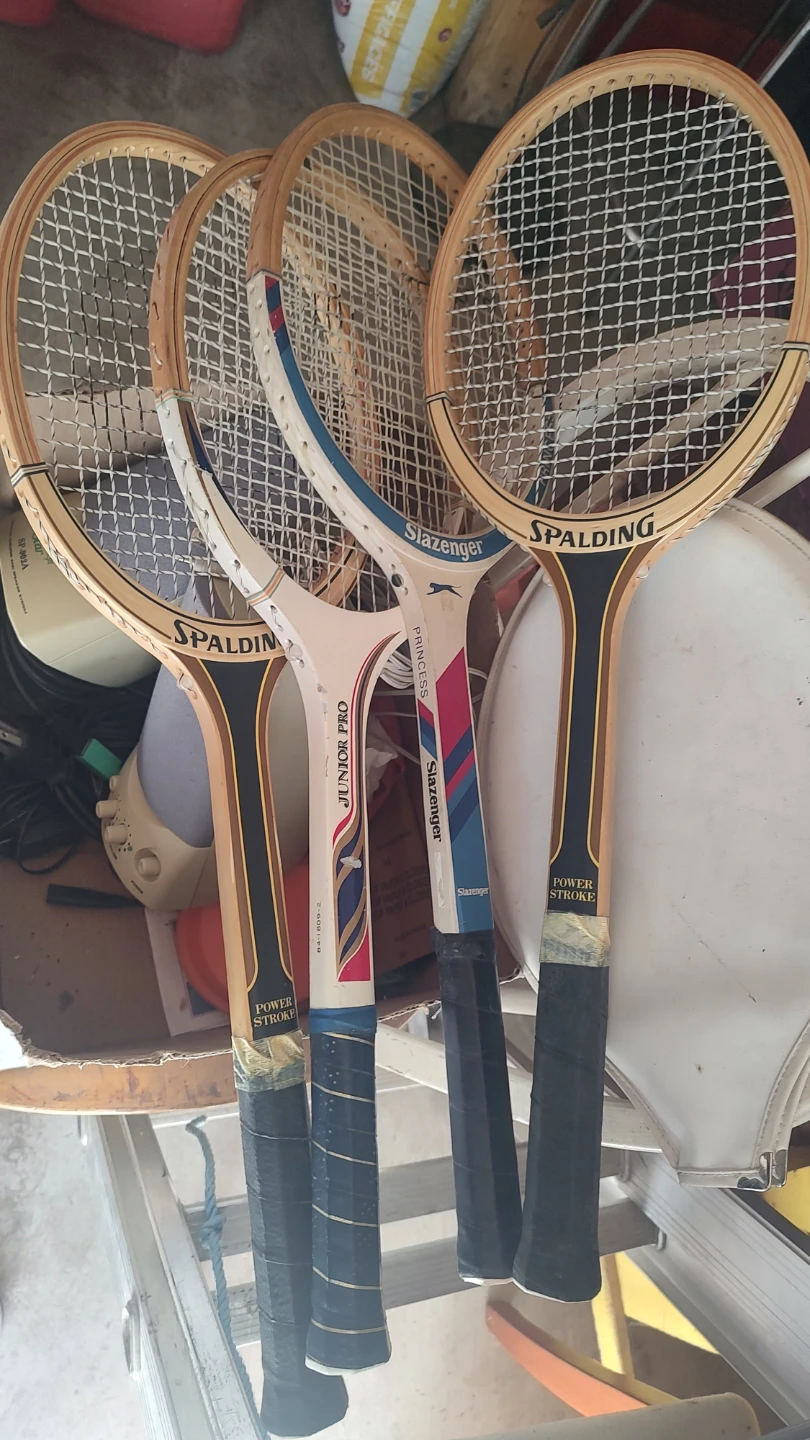 Spalding and Slazenger Tennis Rackets