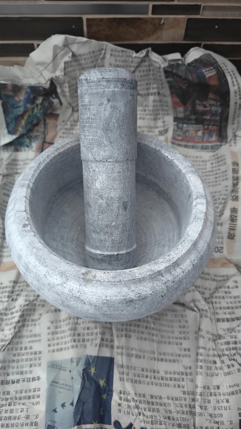 Stone Mortar and Pestle Set - photo 2